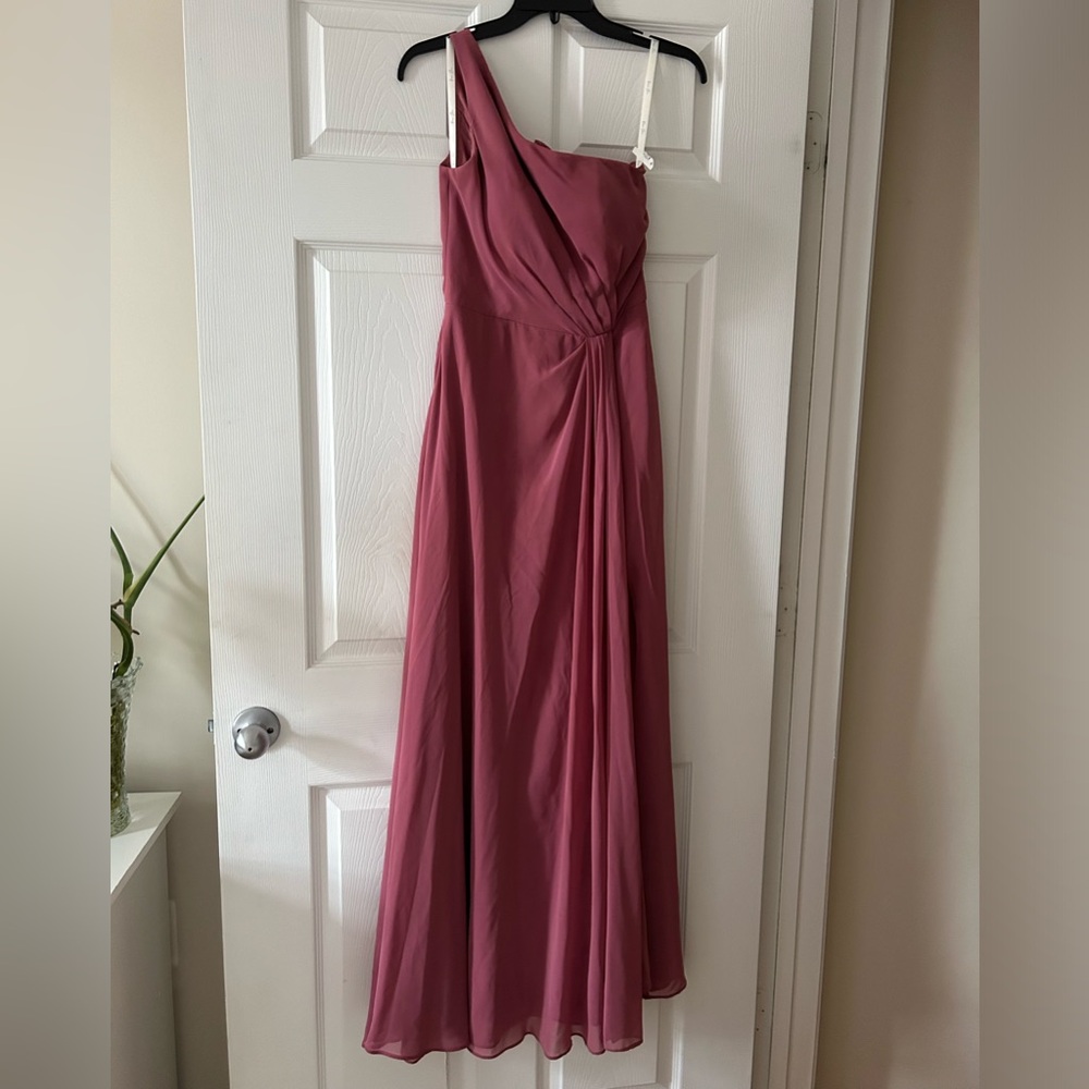 Dear Cleo Delilah bridesmaid dress in the color Rosewater